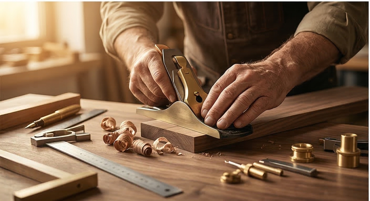 Craftsman at the workbench